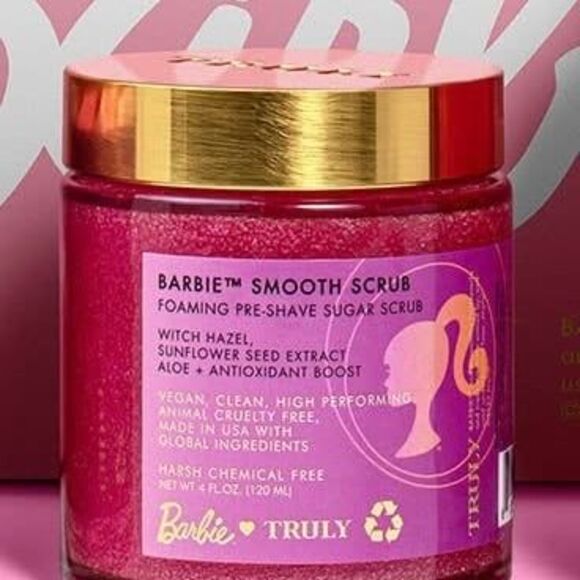 TRULY Beauty: Barbie™ Smooth Scrub Foaming Pre-Shave Sugar Scrub - Picture 6 of 7